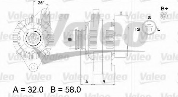 VALEO 436515 Alternator